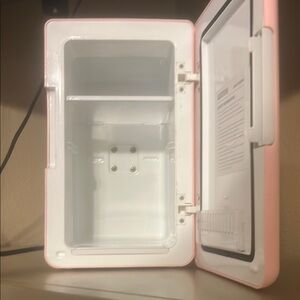 Compact Pink Mini Fridge